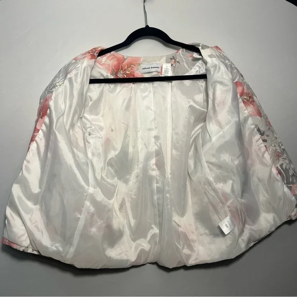 Alfred Dunner Floral Blazer Sz 10 - Picture 5 of 6